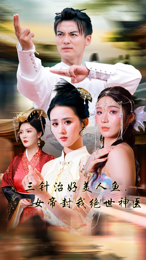 三针治好美人鱼，女帝封我绝世神医（61集）免费短剧看不停