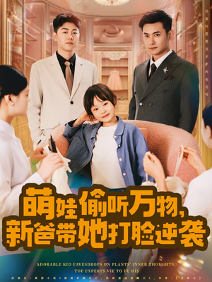 萌娃偷听万物，新爸带她打脸逆袭（80集）热播古装短剧