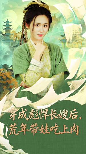 穿成彪悍长嫂后荒年带娃吃上肉（80集）甜宠短剧推荐