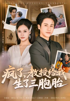 疯了，教授给我生了三胞胎（79集）热门短剧追不停