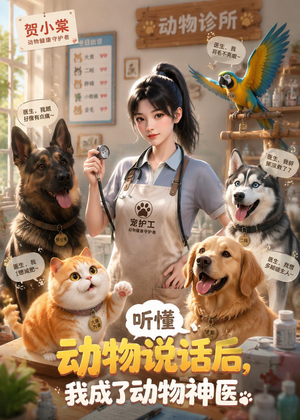 听懂动物说话后，我成了动物神医（47集）分享好看的短剧