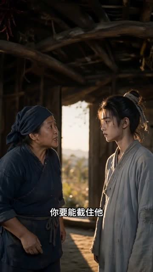 横店跑龙套，老太我养活了古代一家（41集）推荐好短剧