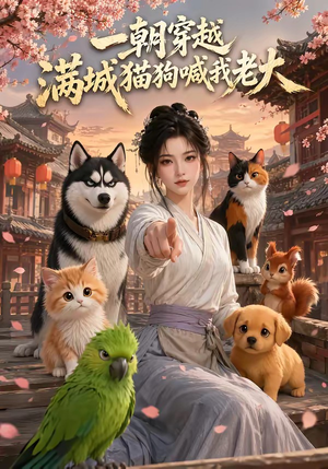一朝穿越，满城猫狗喊我老大（103集）短剧热门推荐