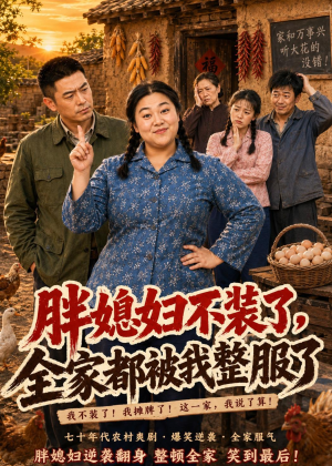 胖媳妇不装了，全家都被我整服了（50集）最火的短剧