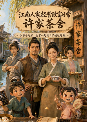 江南人家经营致富日常：许家茶舍（74集）短剧太上头了