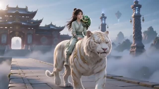 穿越少女收服四方神兽（23集）精彩短剧上线